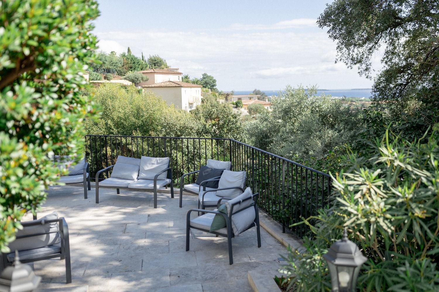 Villa Les Roches Mandelieu La Napoule Bagian luar foto
