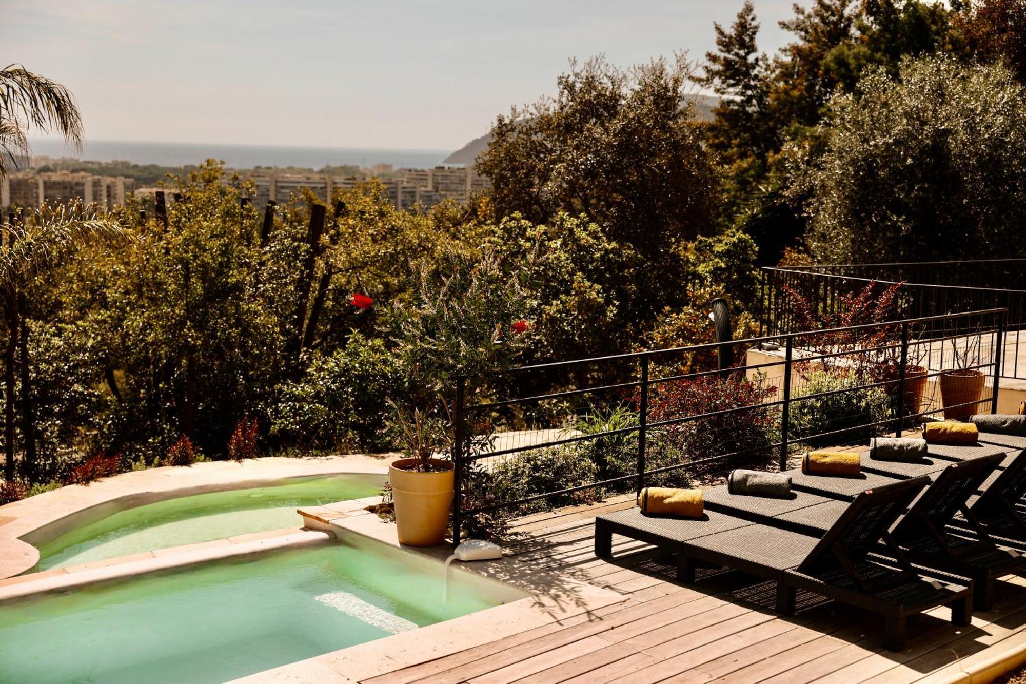 Villa Les Roches Mandelieu La Napoule Bagian luar foto