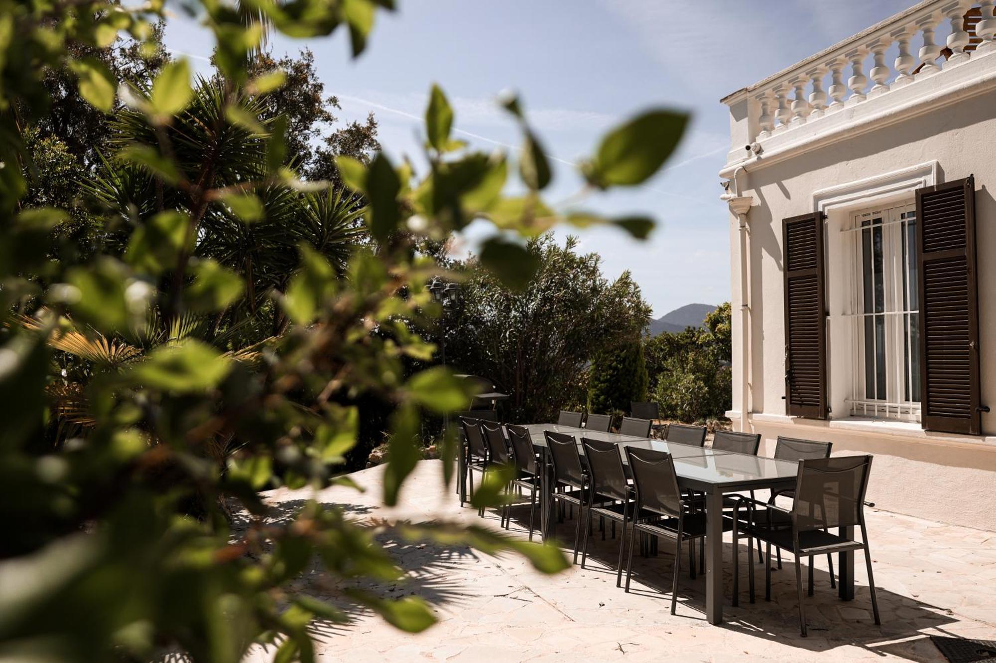 Villa Les Roches Mandelieu La Napoule Bagian luar foto